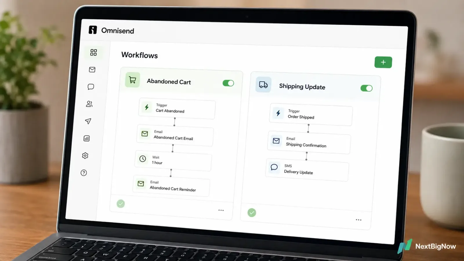 Omnisend dashboard