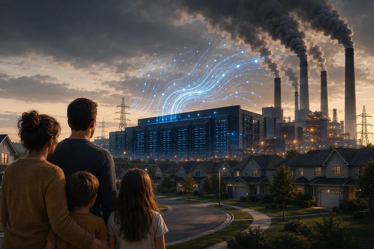 AI's Hidden Power Problem: Data Centers Bring Fossil Fuels to Your Backyard